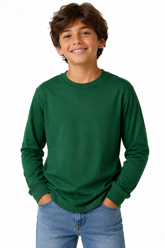 Gildan Youth Heavy Cotton Long Sleeve T-Shirt (G540B)