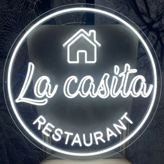 Custom LED Neon Logo on Acrylic