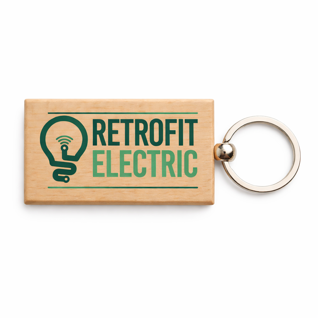 Premium Custom Wooden Keychain | Branded Promotional Keychains