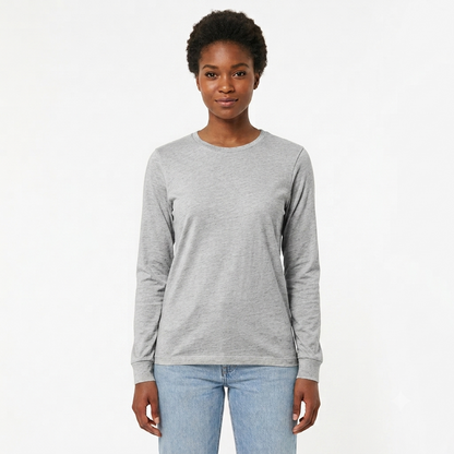Bella + Canvas Unisex Jersey Long Sleeve T-Shirt 3501CVC