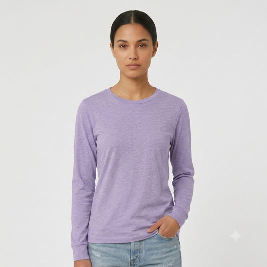 Bella + Canvas Unisex Jersey Long Sleeve T-Shirt 3501CVC