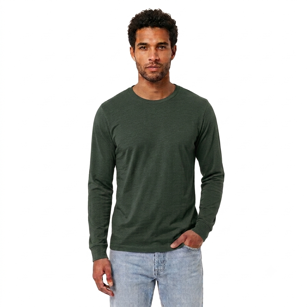 Bella + Canvas Unisex Jersey Long Sleeve T-Shirt 3501CVC