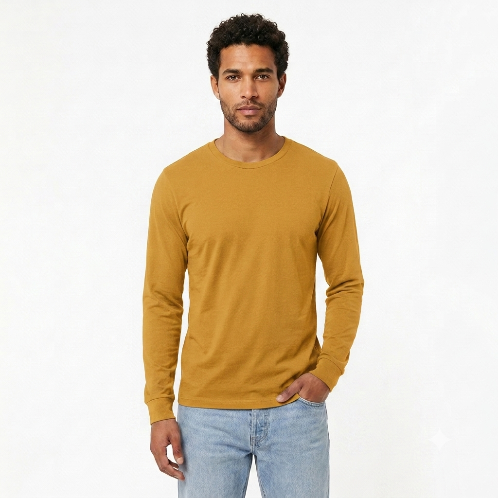Bella + Canvas Unisex Jersey Long Sleeve T-Shirt 3501CVC