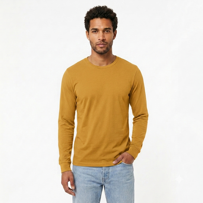 Bella + Canvas Unisex Jersey Long Sleeve T-Shirt 3501CVC