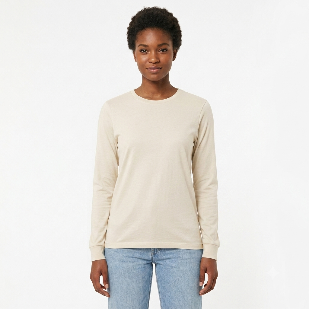 Bella + Canvas Unisex Jersey Long Sleeve T-Shirt 3501CVC