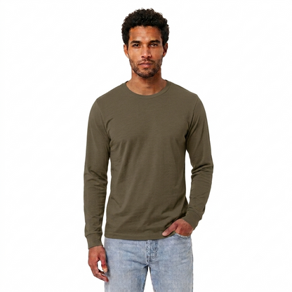 Bella + Canvas Unisex Jersey Long Sleeve T-Shirt 3501CVC