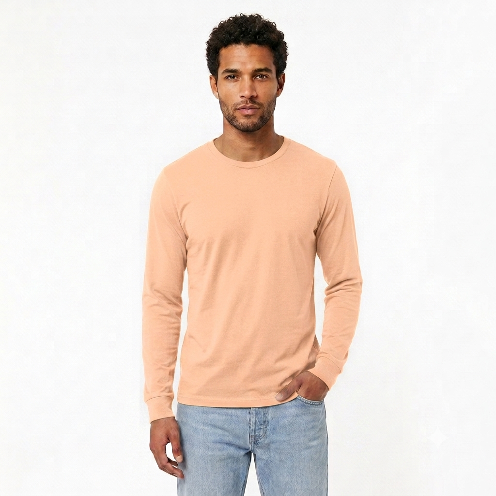 Bella + Canvas Unisex Jersey Long Sleeve T-Shirt 3501CVC