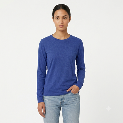 Bella + Canvas Unisex Jersey Long Sleeve T-Shirt 3501CVC
