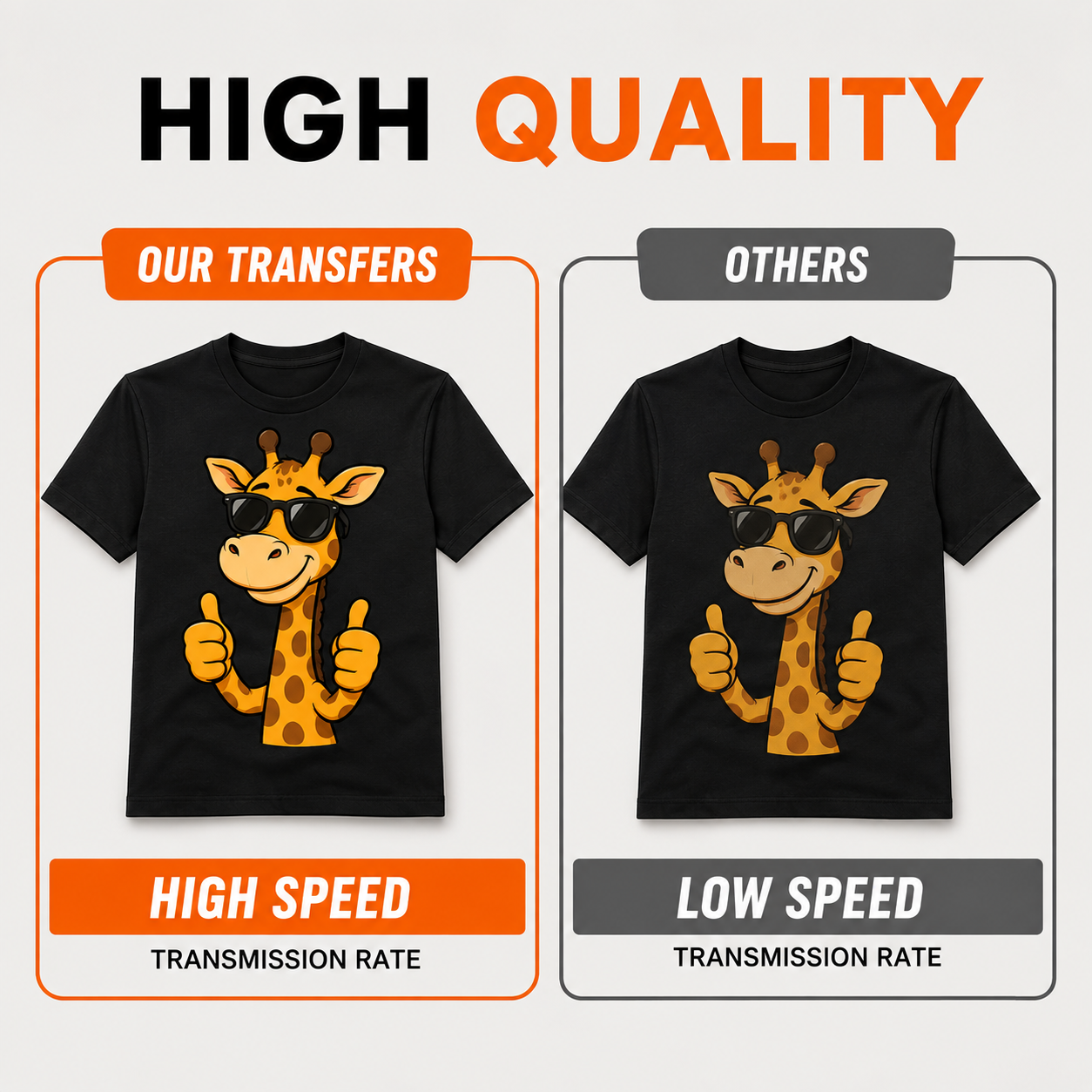 DTF Transfers - Custom Size