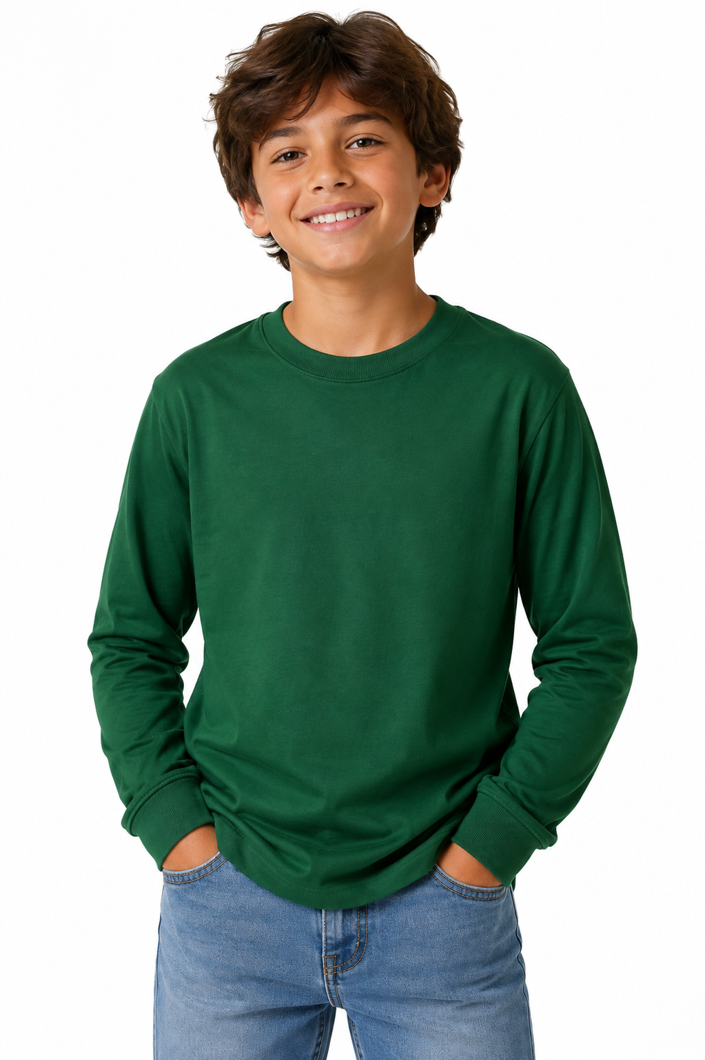 Gildan Youth Heavy Cotton Long Sleeve T-Shirt (G540B)