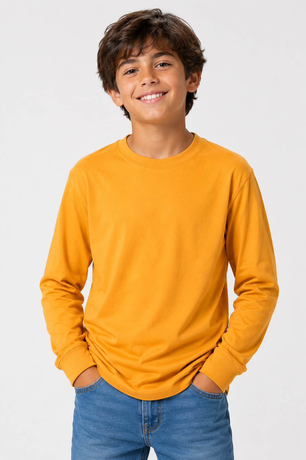 Gildan Youth Heavy Cotton Long Sleeve T-Shirt (G540B)