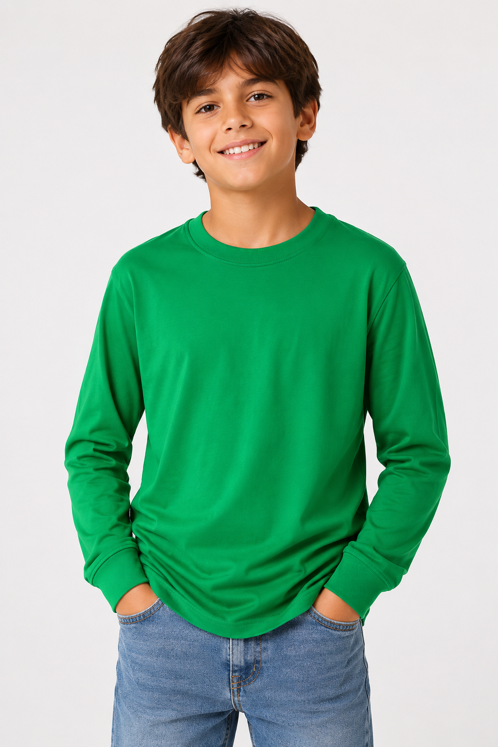 Gildan Youth Heavy Cotton Long Sleeve T-Shirt (G540B)
