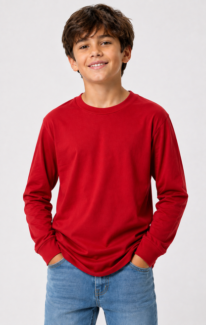 Gildan Youth Heavy Cotton Long Sleeve T-Shirt (G540B)