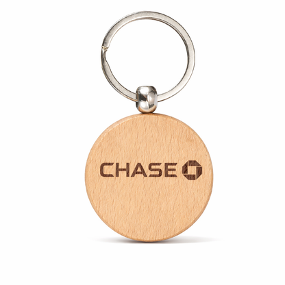 Premium Custom Wooden Keychain | Branded Promotional Keychains