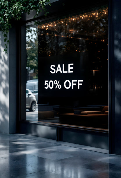 Window Vinyl Signs & Decals