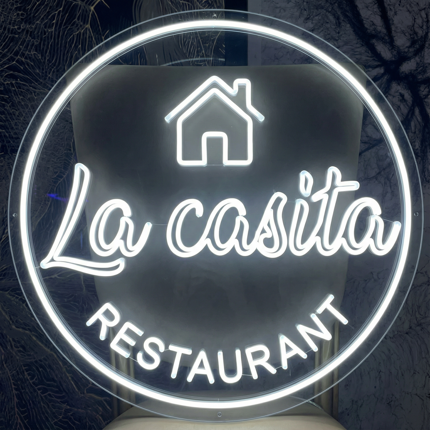 Custom LED Neon Logo on Acrylic