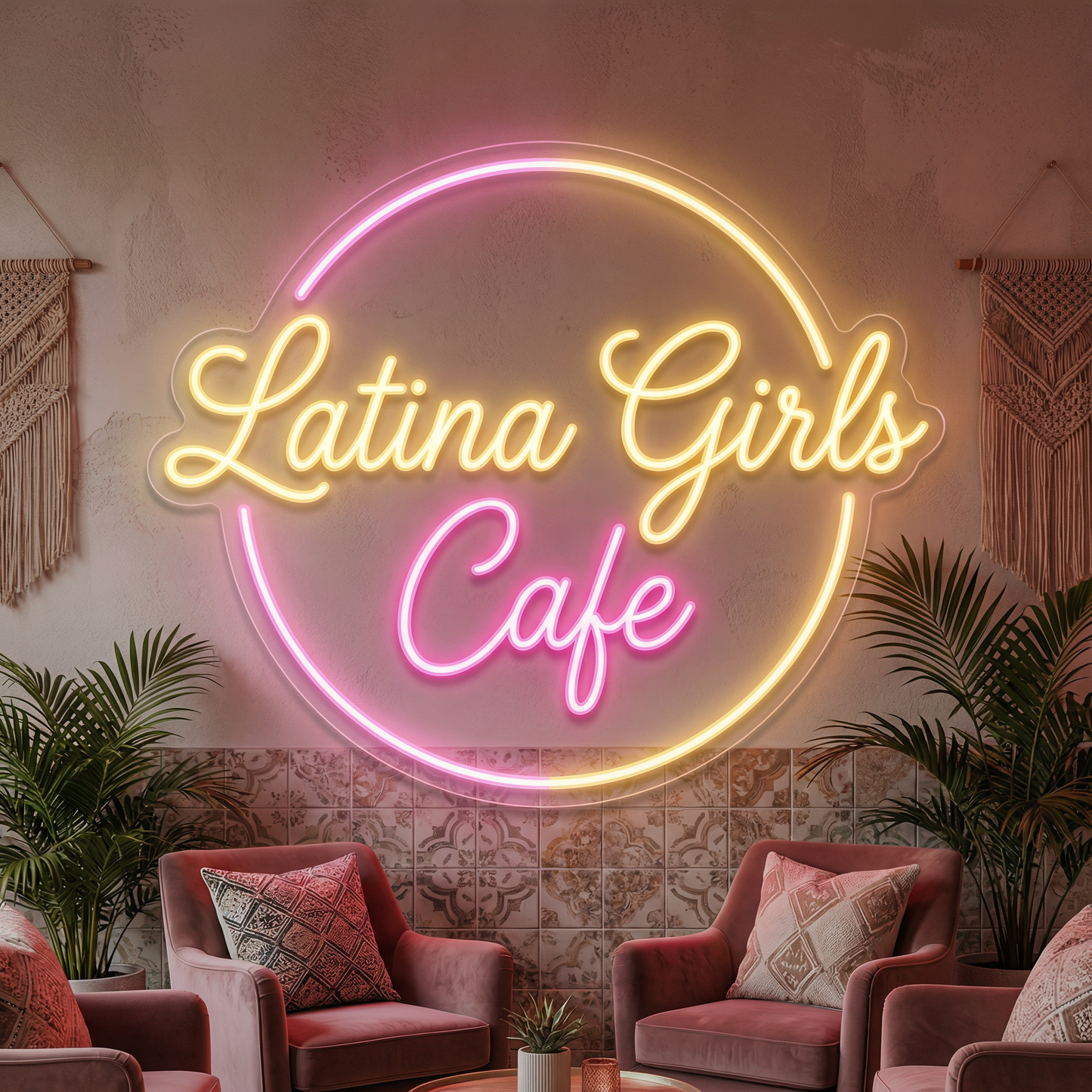 Custom LED Neon Logo on Acrylic