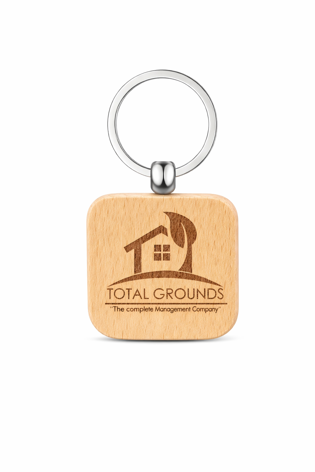Premium Custom Wooden Keychain | Branded Promotional Keychains